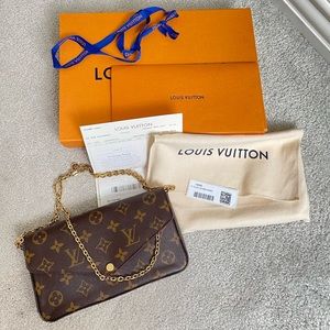 Louis Vuitton Felicie Pochette in Monogram canvas